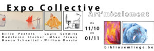 Expo collective “Art’micalement”